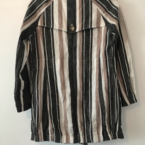 NWOT Loft Linen Button up Jacket size XXSP - Picture 5 of 8